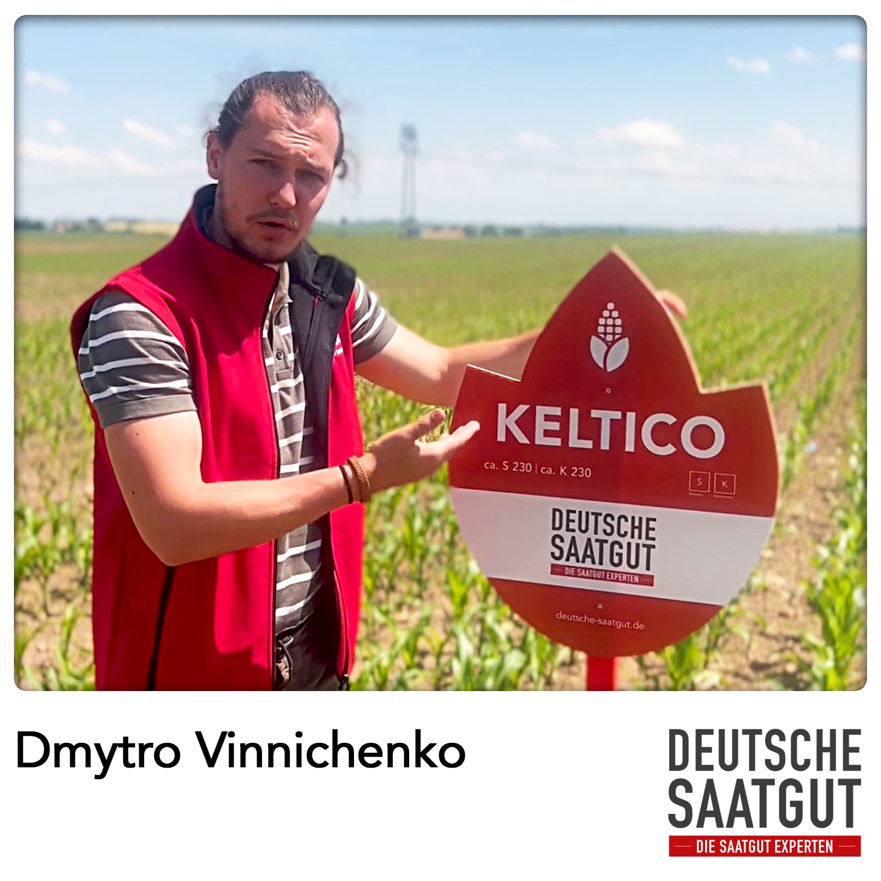 Dmytro Vinnichenko – Sortendemo Mais, Gemeinde Altenburger Land, Thüringen