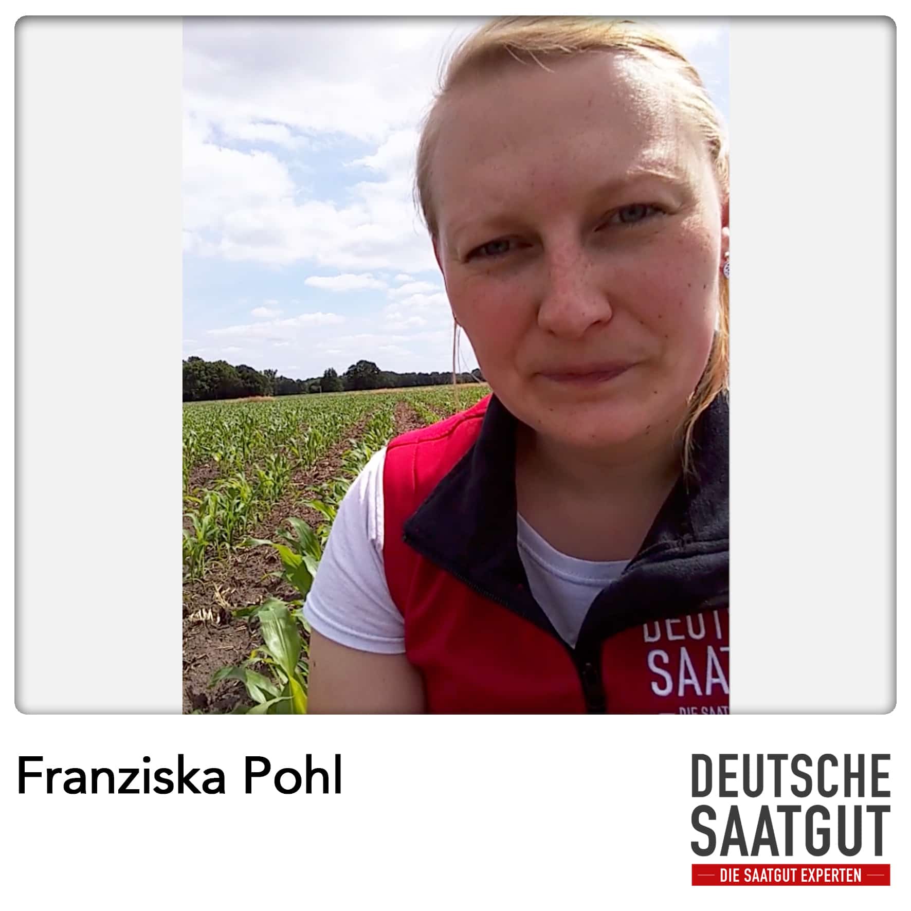 Franziska Pohl – Exaktversuch Mais, Landkreis Vechta, Niedersachsen