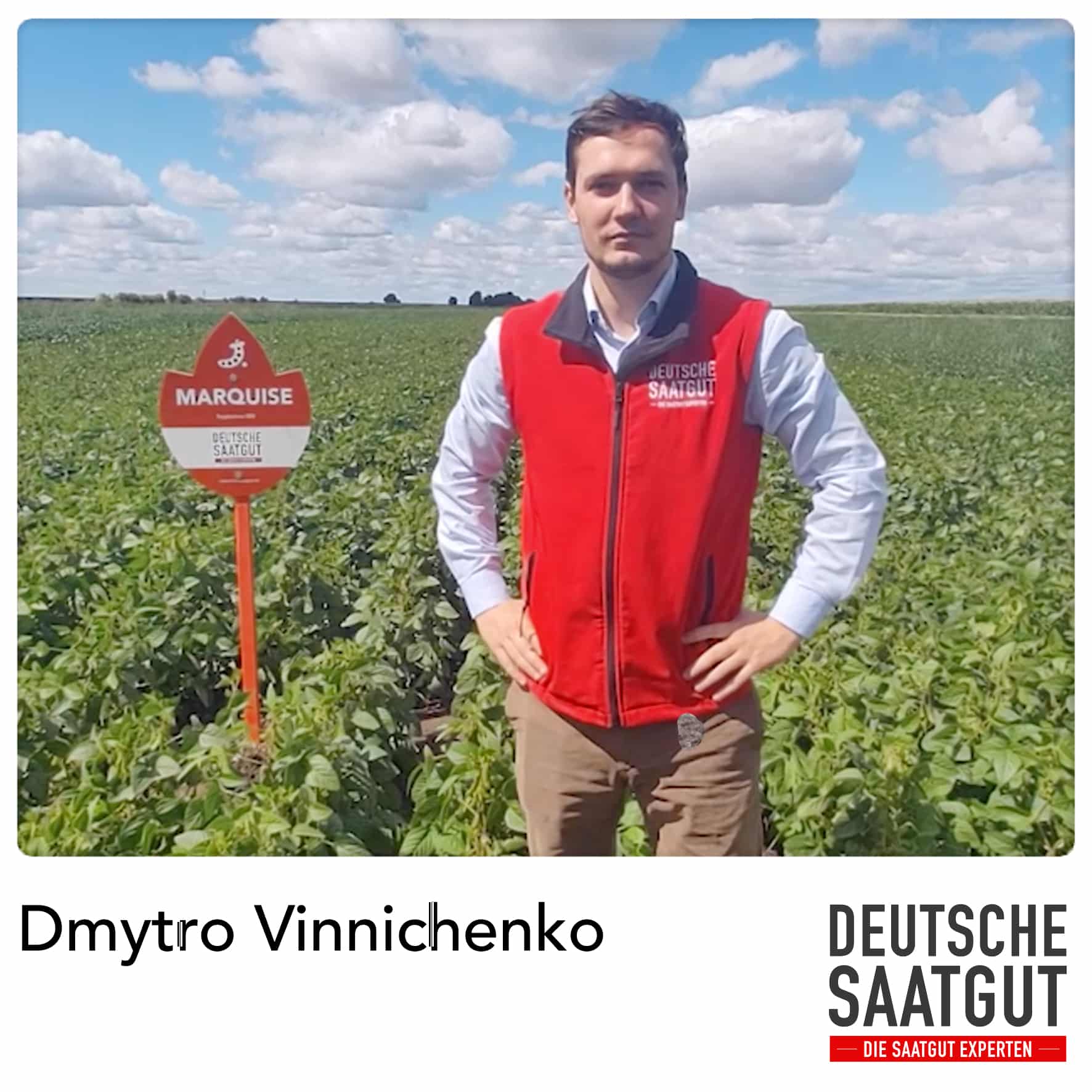 Dmytro Vinnichenko – Praxisfläche Sojaanbau – MARQUISE, Landkreis Burgenlandkreis, Sachsen-Anhalt