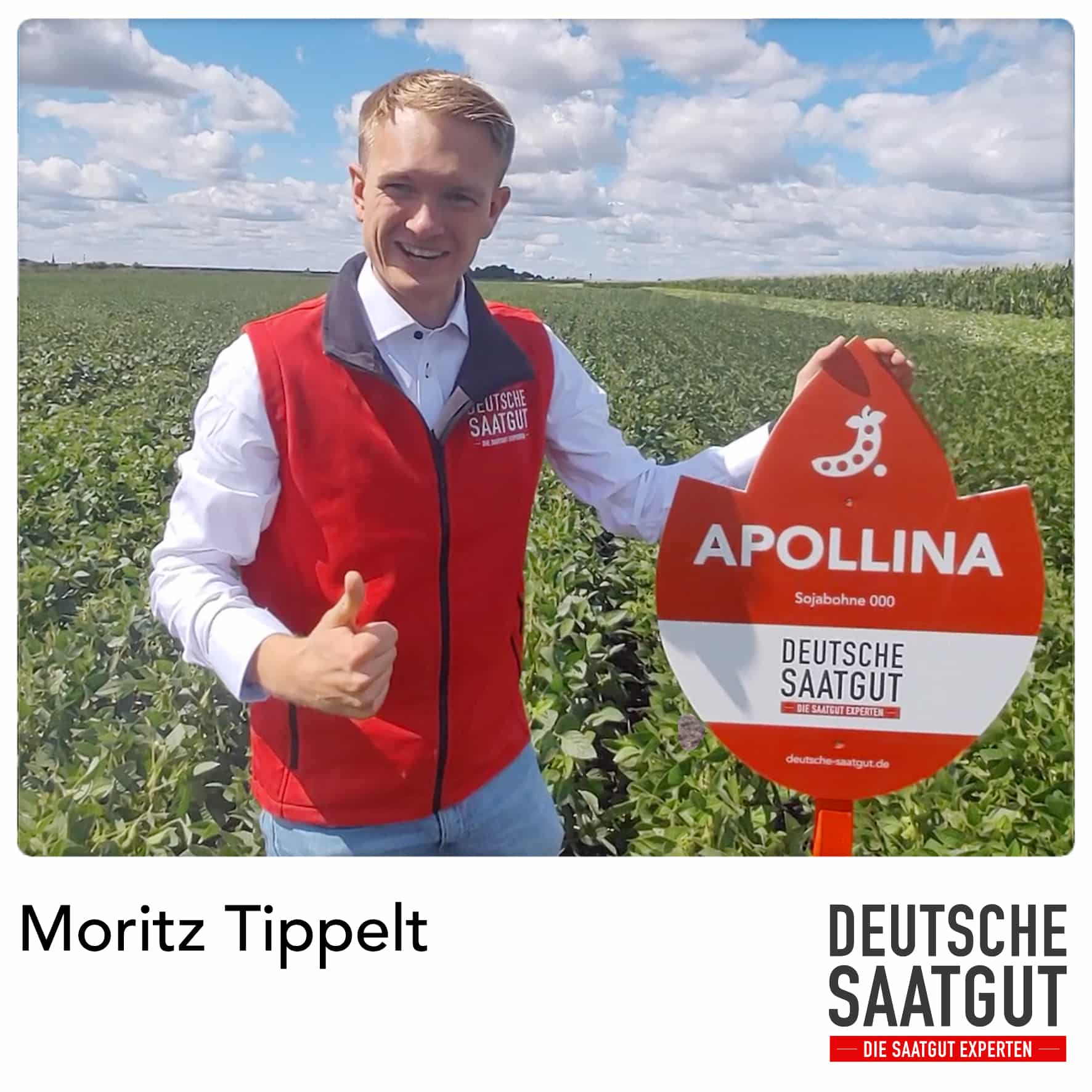 Moritz Tippelt – Praxisfläche Sojaanbau – APOLLINA, Landkreis Burgenlandkreis, Sachsen-Anhalt