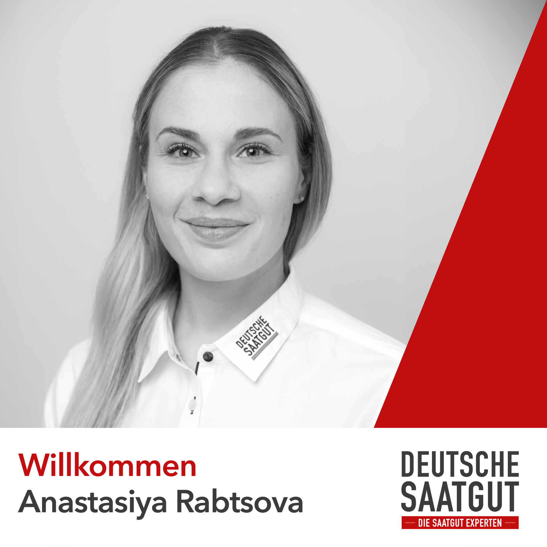 Anastasiya Rabtsova – Mitarbeiterin Marketing