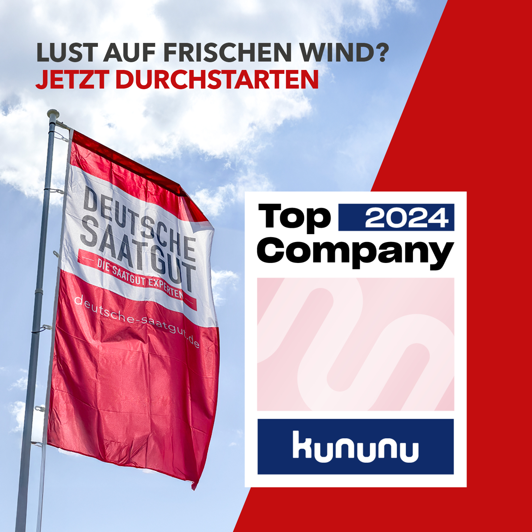 Bereit für frischen Wind? Jetzt durchstarten!